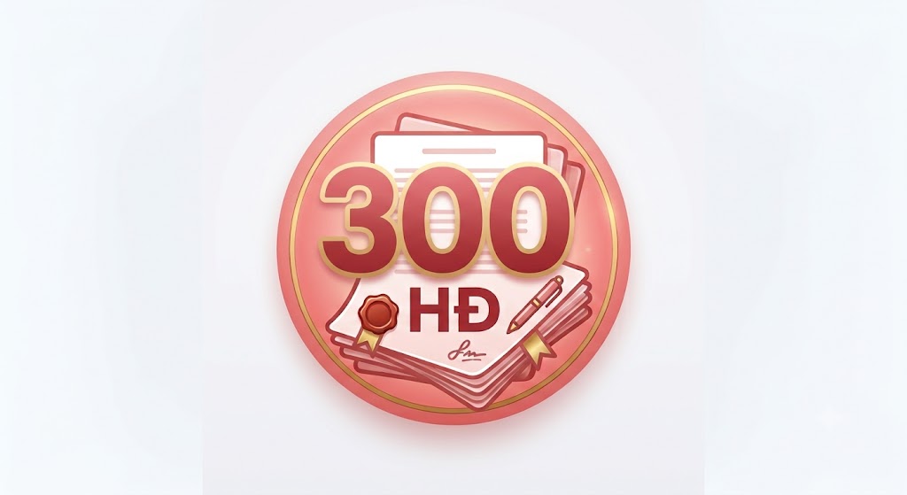 Gói hoá đơn điện tử theo số lượng — 300 HĐ